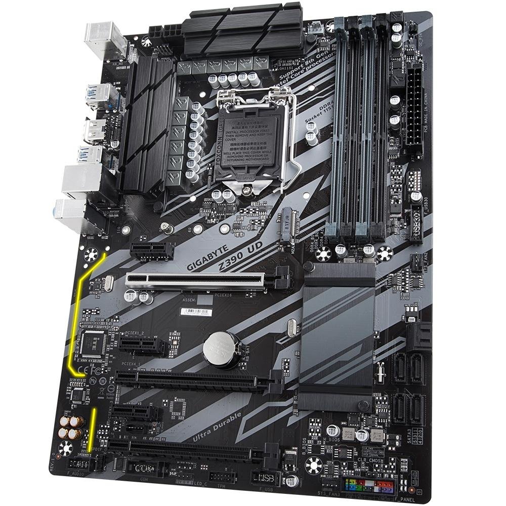 Placa-Mãe GIGABYTE Intel LGA 1151 ATX Z390 UD DDR4 | KaBuM!