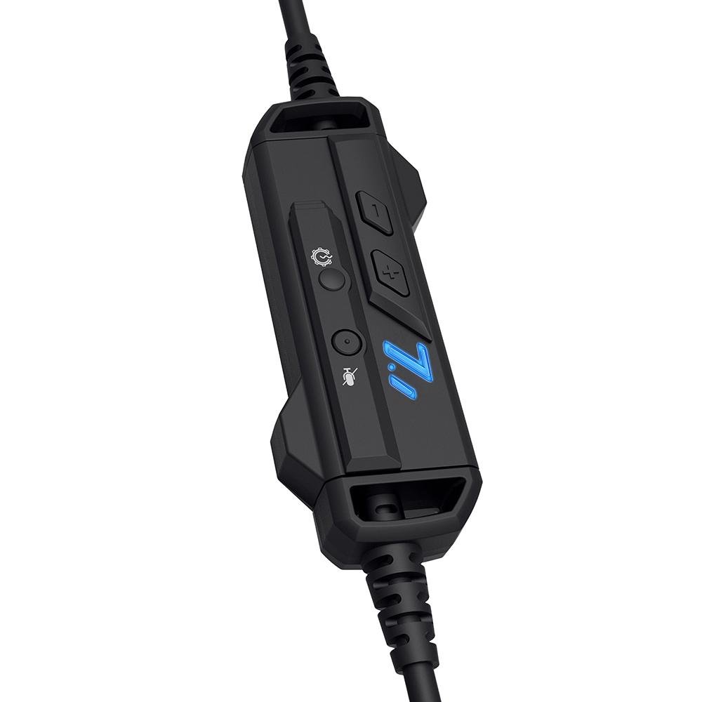 Headset Gamer C3 Tech Heron 2 7.1, USB, Preto - PH-G701BKV2 Headset Gamer C3 Tech Heron 2 7.1, USB, Preto - PH-G701BKV2