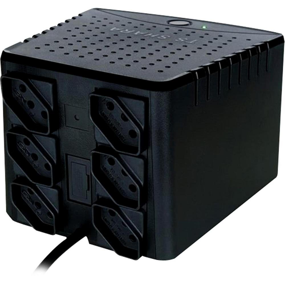 Estabilizador TS Shara Powerest Home, 700VA, Entrada e Saída 115V, 6 Tomadas - 9004
