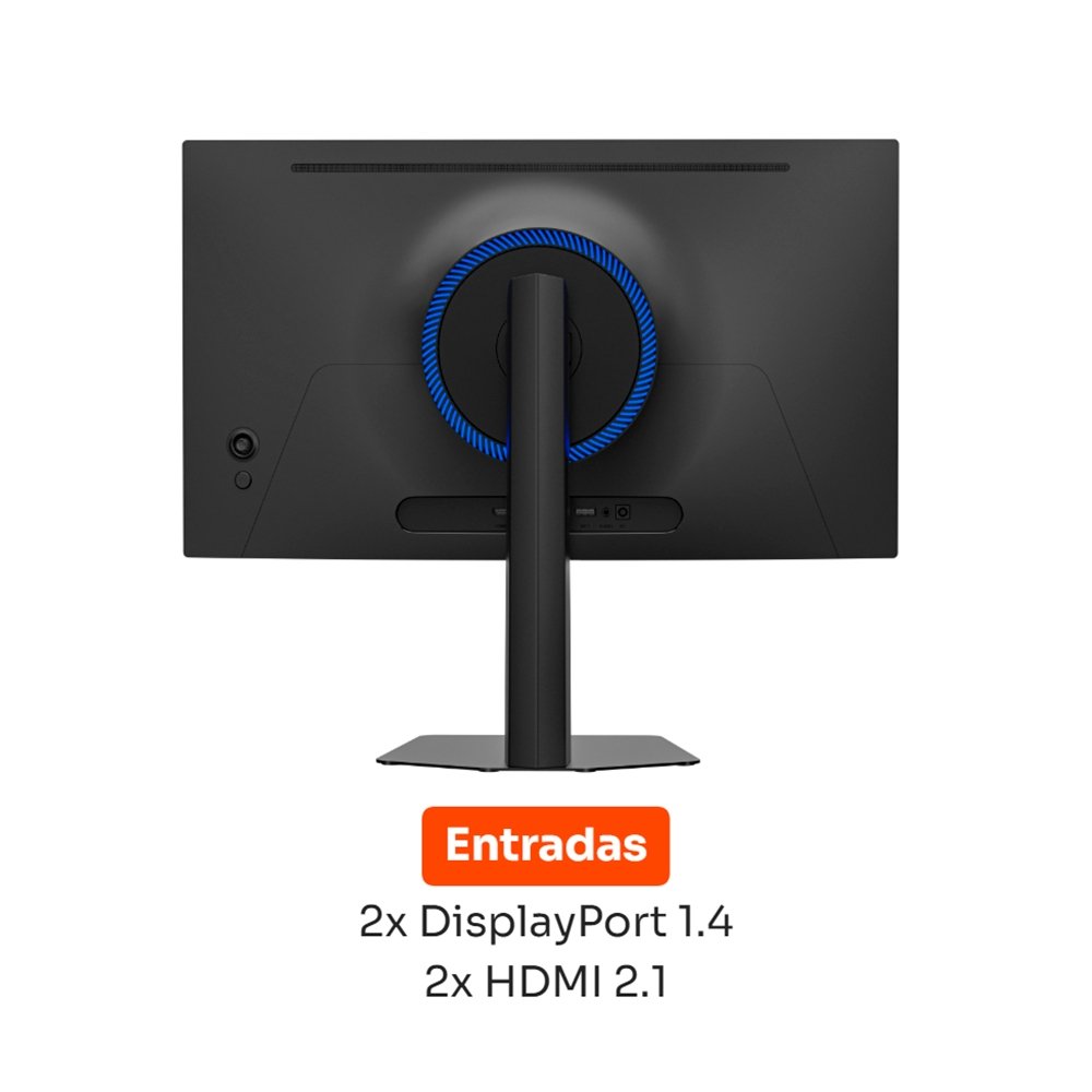 Monitor Gamer Husky Boreal OLED 27", QHD, 240Hz, RGB, DisplayPort e HDMI, 1.07B Cores, Ajuste de Ângulo, Preto - HMG00727