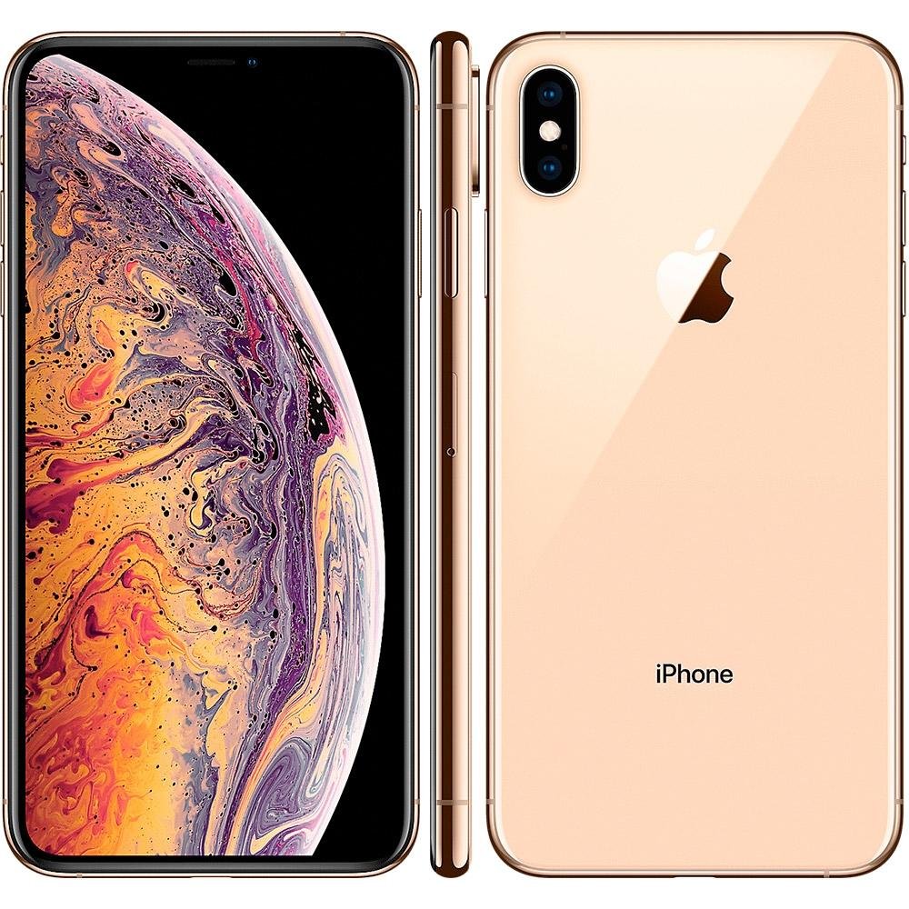 iPhone XS Max Ouro, 256GB - MT552 iPhone XS Max Ouro, 256GB - MT552