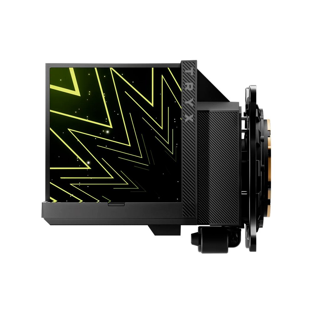 Water Cooler para Processador TRYX Stage, ARGB, 360mm, com Tela Dupla IPS 4", Preto - L-S360A-DM3M-G0K Water Cooler para Processador TRYX Stage, ARGB, 360mm, com Tela Dupla IPS 4", Preto - L-S360A-DM3M-G0K