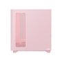Gabinete Gamer TRYX Flova F50, Mid-Tower, ATX, com Fan Cross-Flow e Vidro Temperado, Rosa, Sem Fonte - C-F500F-FM1E-G0Q