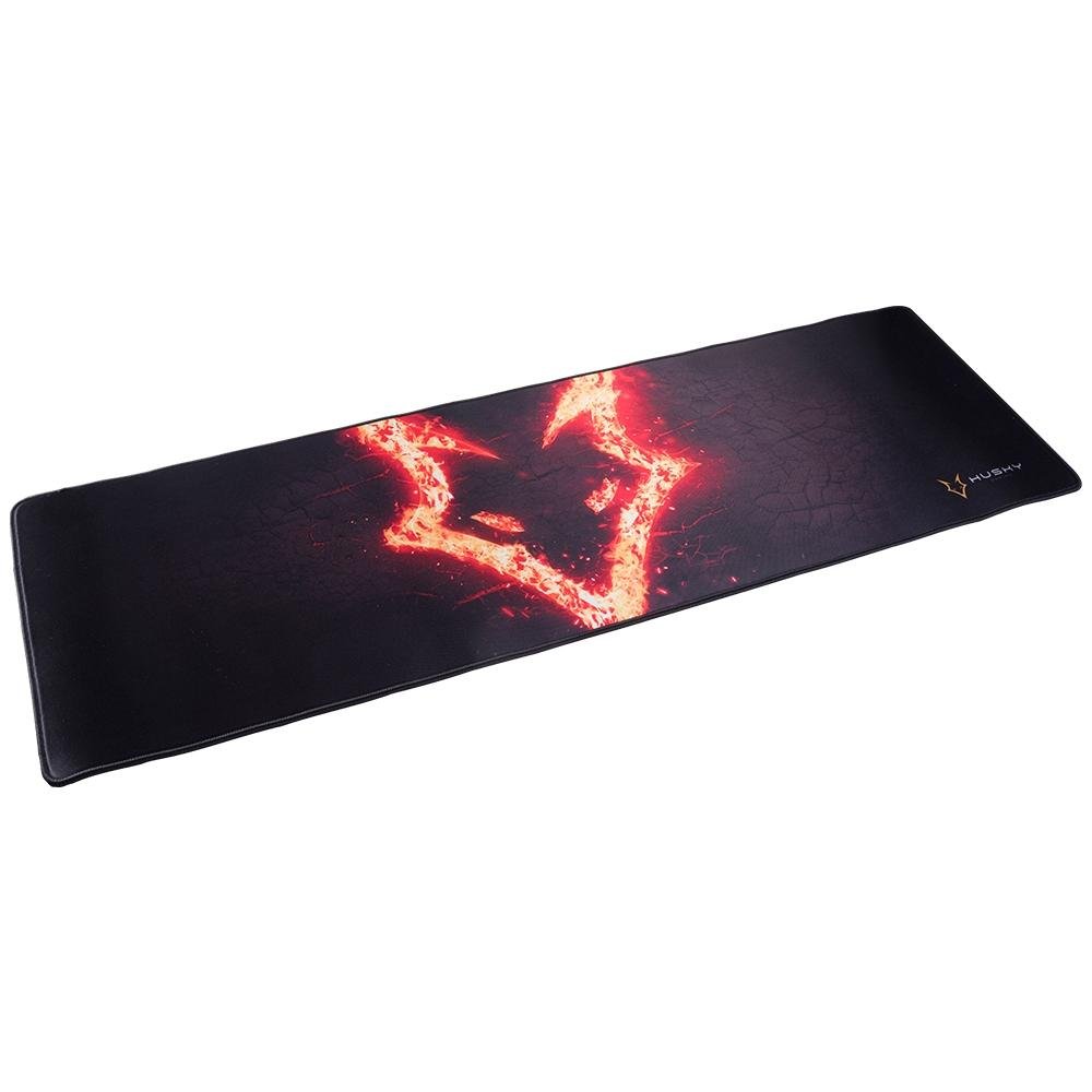 Mousepad Gamer Husky Gaming Storm, Fire, Speed, Extra Grande 900x290mm - MP-HST-FR