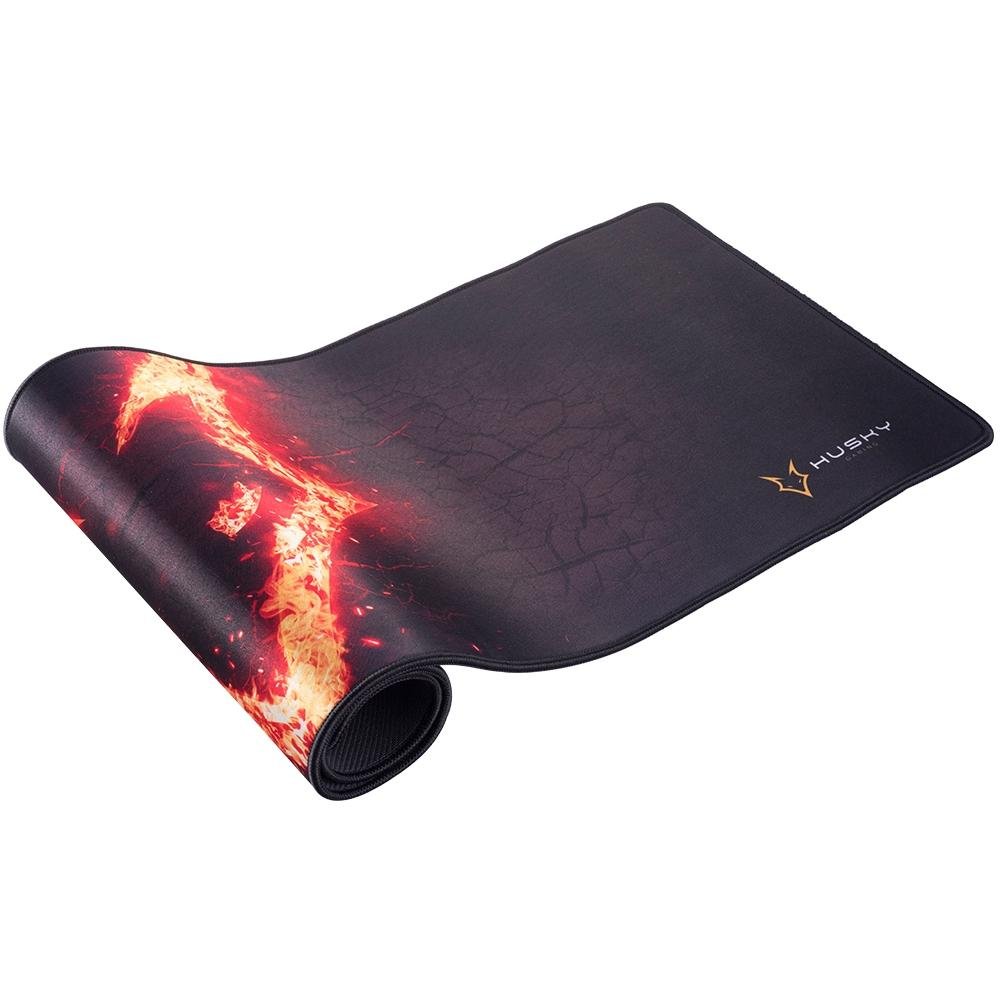 Mousepad Gamer Husky Gaming Storm, Fire, Speed, Extra Grande 900x290mm - MP-HST-FR