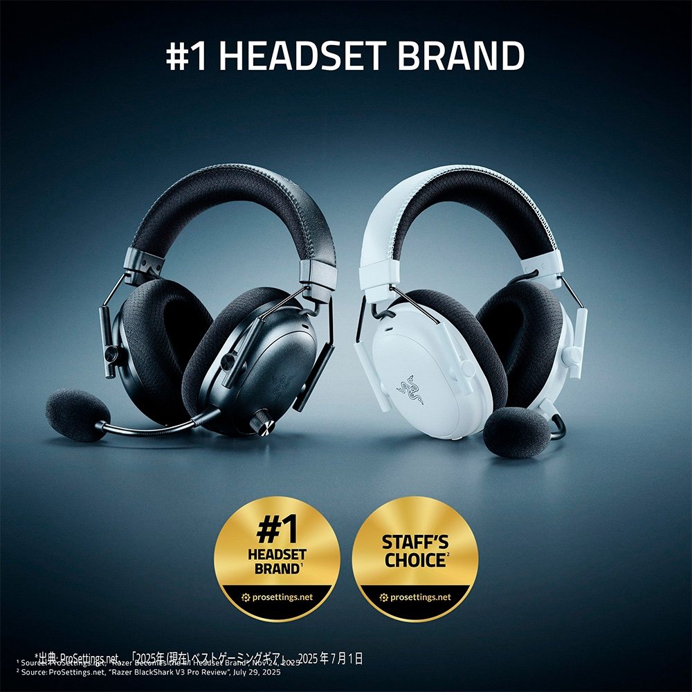 ヘッドホン RAZER BLACKSHARK V3 Headset Sem Fio Razer BlackShark V3 X Hyperspeed, Playstation