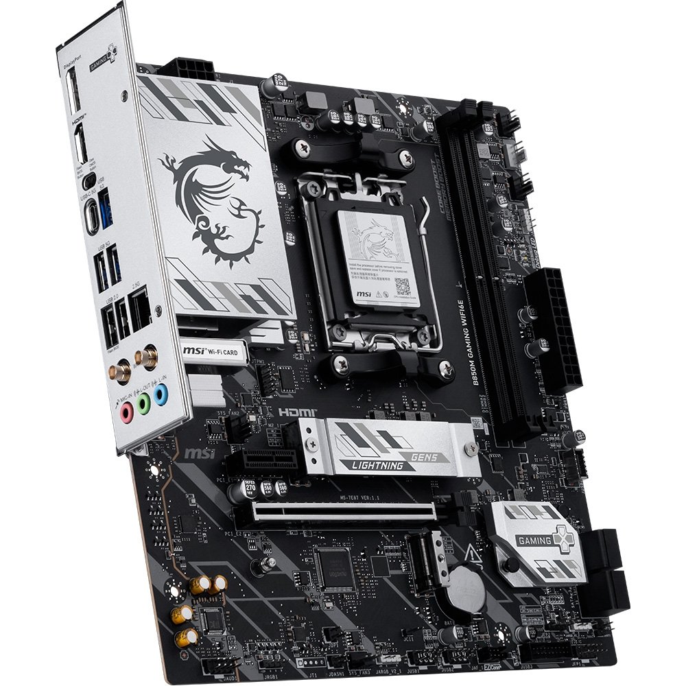 Placa-Mãe B850M GAMING WIFI6E DDR5 AM5 | KaBuM!