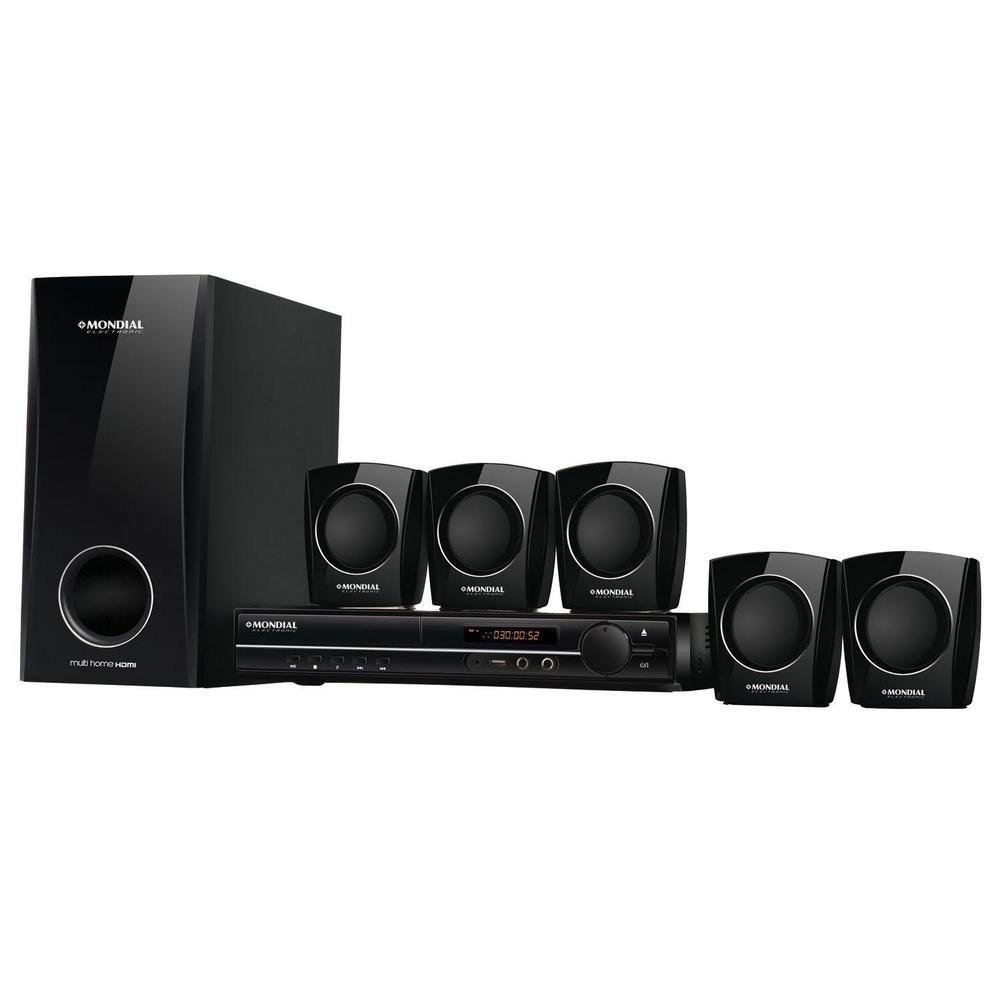 Home Theater Mondial HT-09 c/DVD 420W RMS Home Theater Mondial HT-09 c/DVD 420W RMS