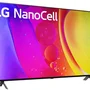 Smart TV LG 65 Polegadas 4K, Wi-Fi, Nanocell Com A5, Gen5 Ai, Processador 4K, Controle Smart Magic, Google, Alexa - 65NANO80SQA