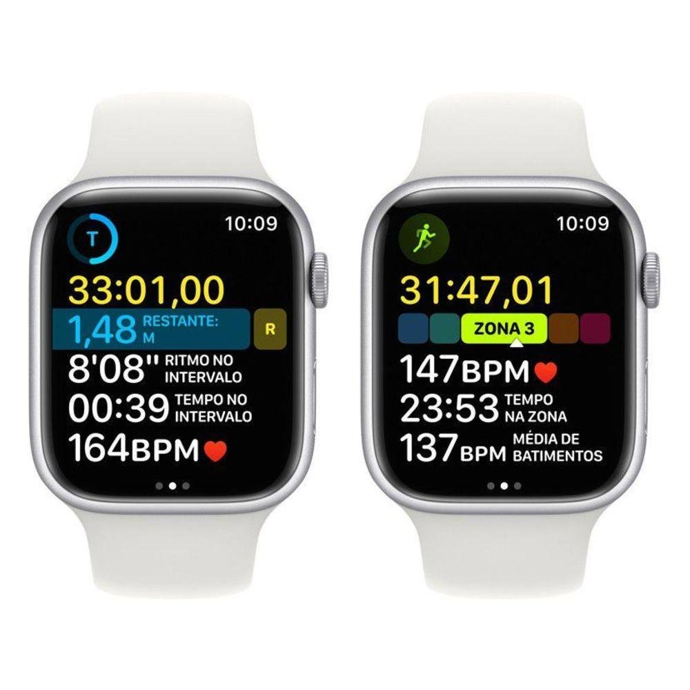 Apple Watch Series 8 45mm GPS + Cellular Caixa | KaBuM!
