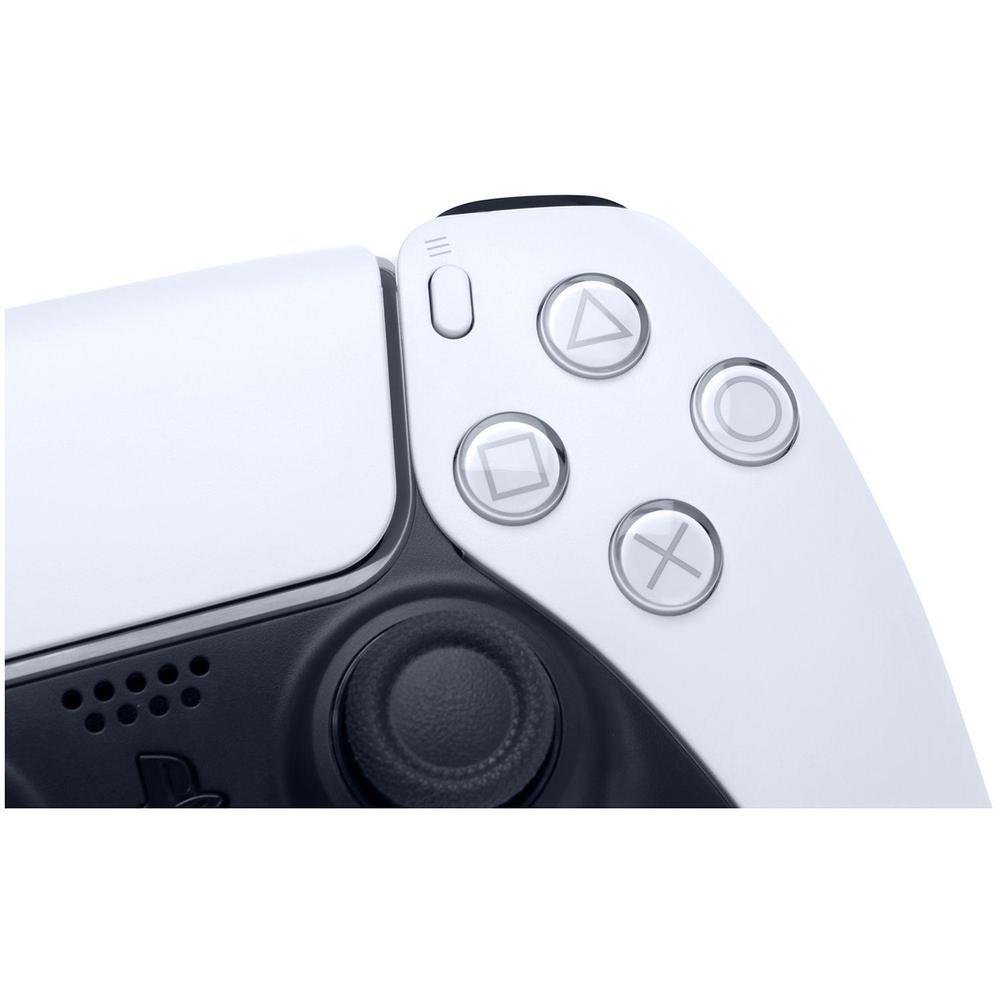 Controle Sony DualSense PS5, Sem Fio, Branco Controle Sony DualSense PS5, Sem Fio, Branco