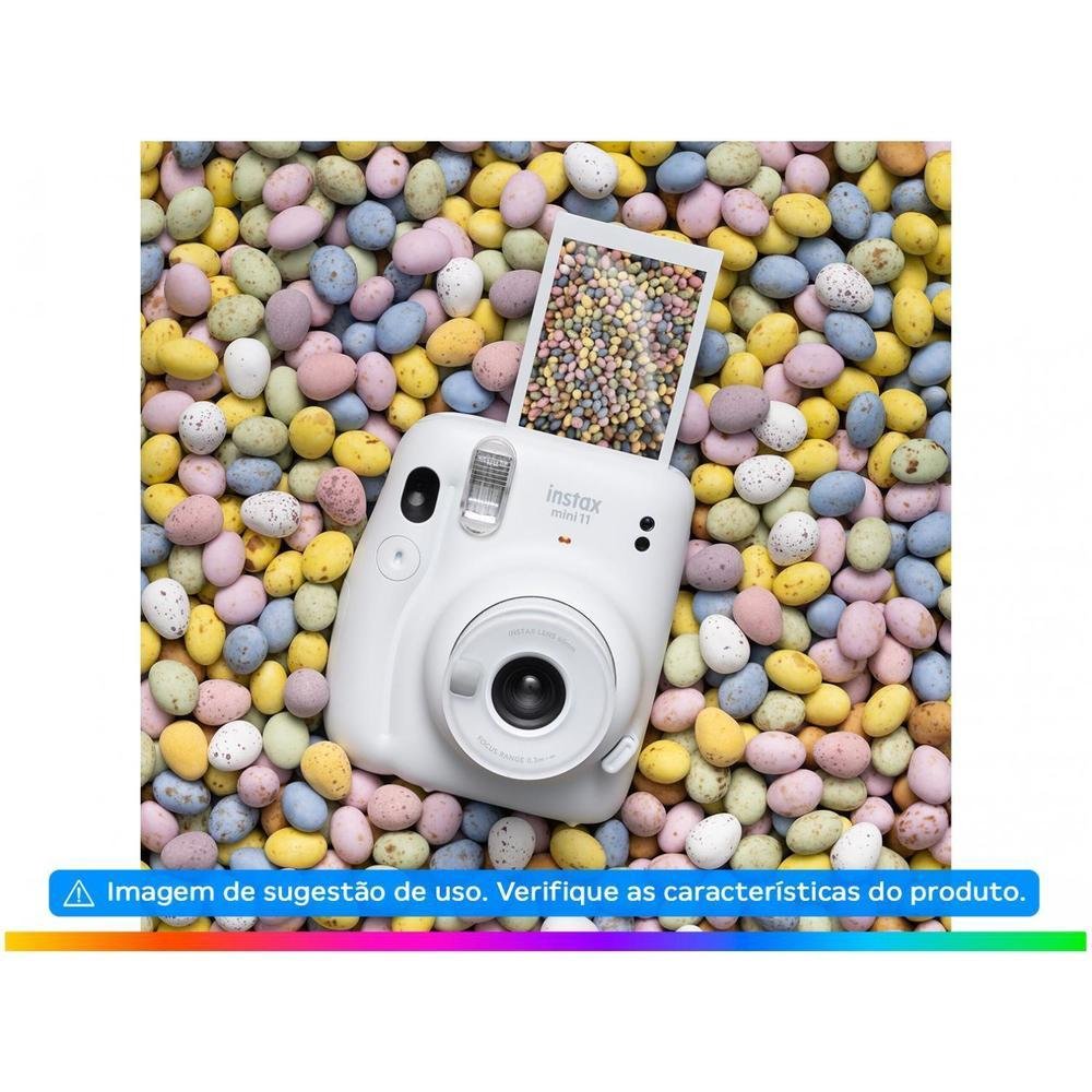Instax Mini 11 Fujifilm Branca Flash Automático