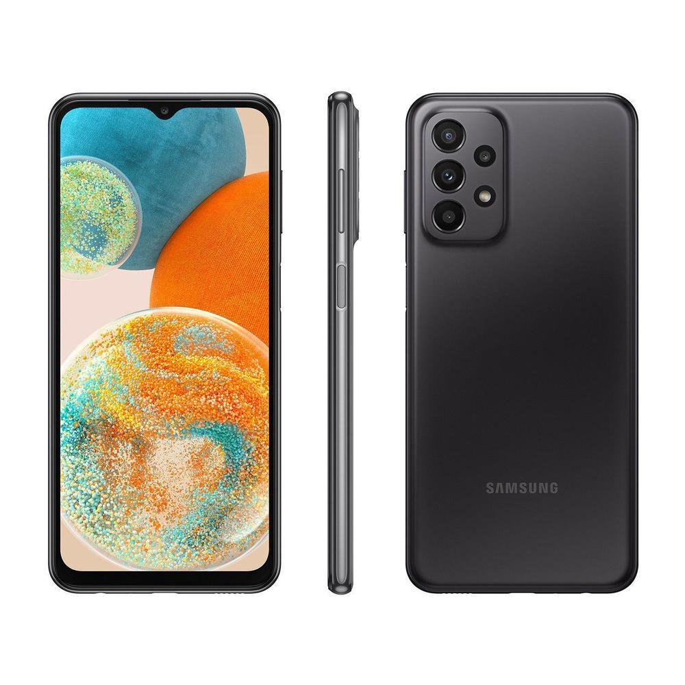 Smartphone Samsung Galaxy A23 5G, 128GB, 4GB RAM, Octa-Core, Câmera Quádrupla 50MP, Tela 6.6", Preto
