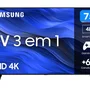 Smart Tv Samsung Crystal Uhd 4k 75 Polegadas, Com Gaming Hub, Visual Livre De Cabos E Tela Sem Limites - 75cu7700