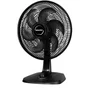 Ventilador Mesa 40cm Mallory Fresh Ts 6 Pas, 3 Velocidade, Preto, 220v