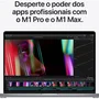 Macbook Pro Apple 16, Chip M1 Max, 32GB, SSD 1TB, Cinza Espacial - Mk1a3bz/A