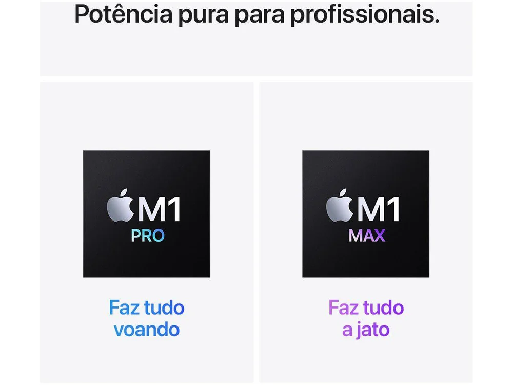 Macbook Pro Apple 16, Chip M1 Max, 32GB, SSD 1TB, Cinza Espacial - Mk1a3bz/A Macbook Pro Apple 16, Chip M1 Max, 32GB, SSD 1TB, Cinza Espacial - Mk1a3bz/A