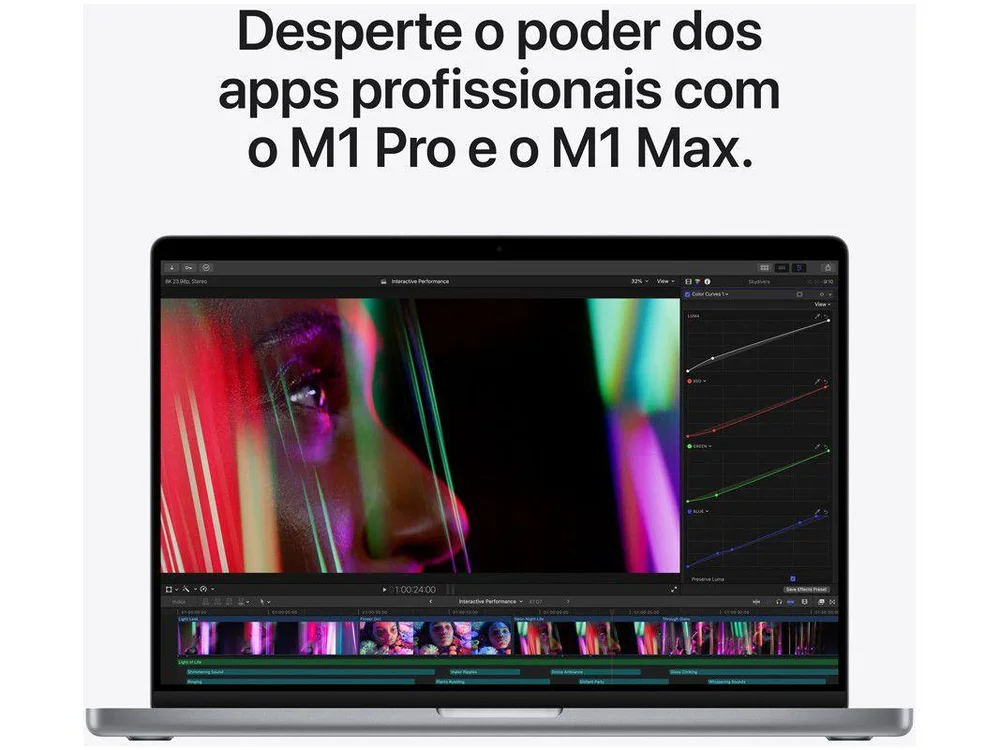 Macbook Pro Apple 16 Chip M1 Max Mk1a3bzA KaBuM