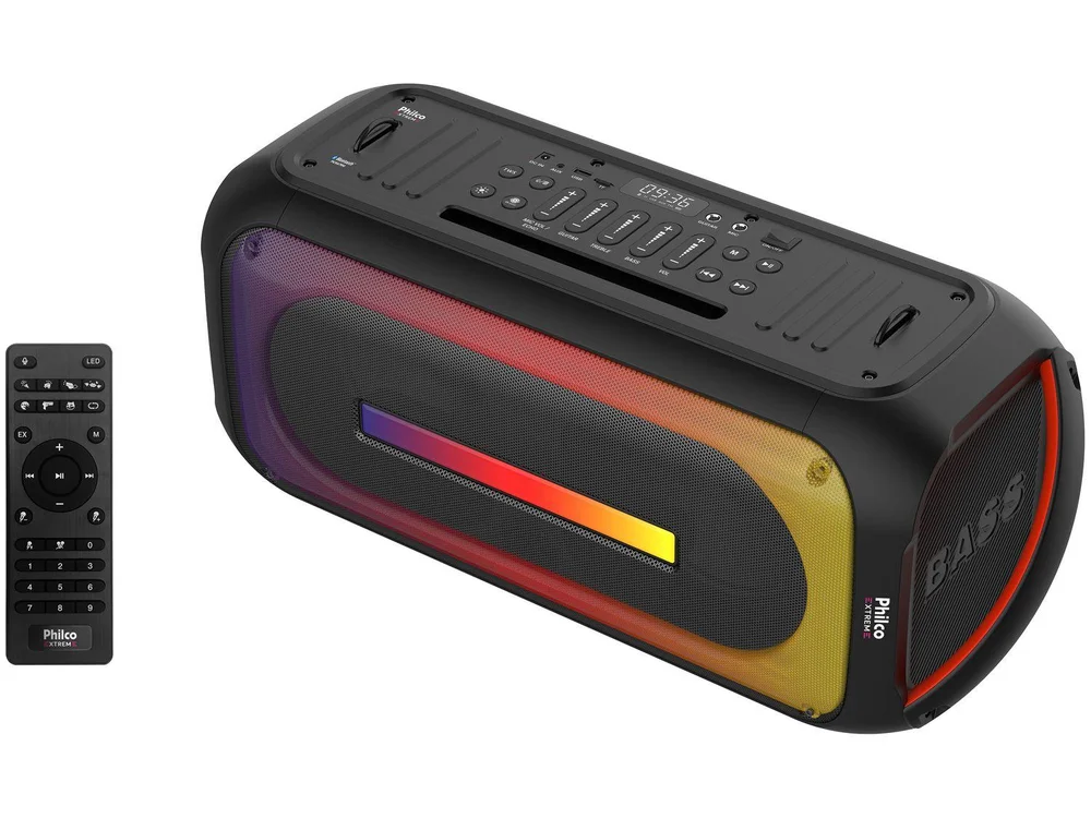 Alto Falante Philco Pcx6700 Bluetooth 650W KaBuM