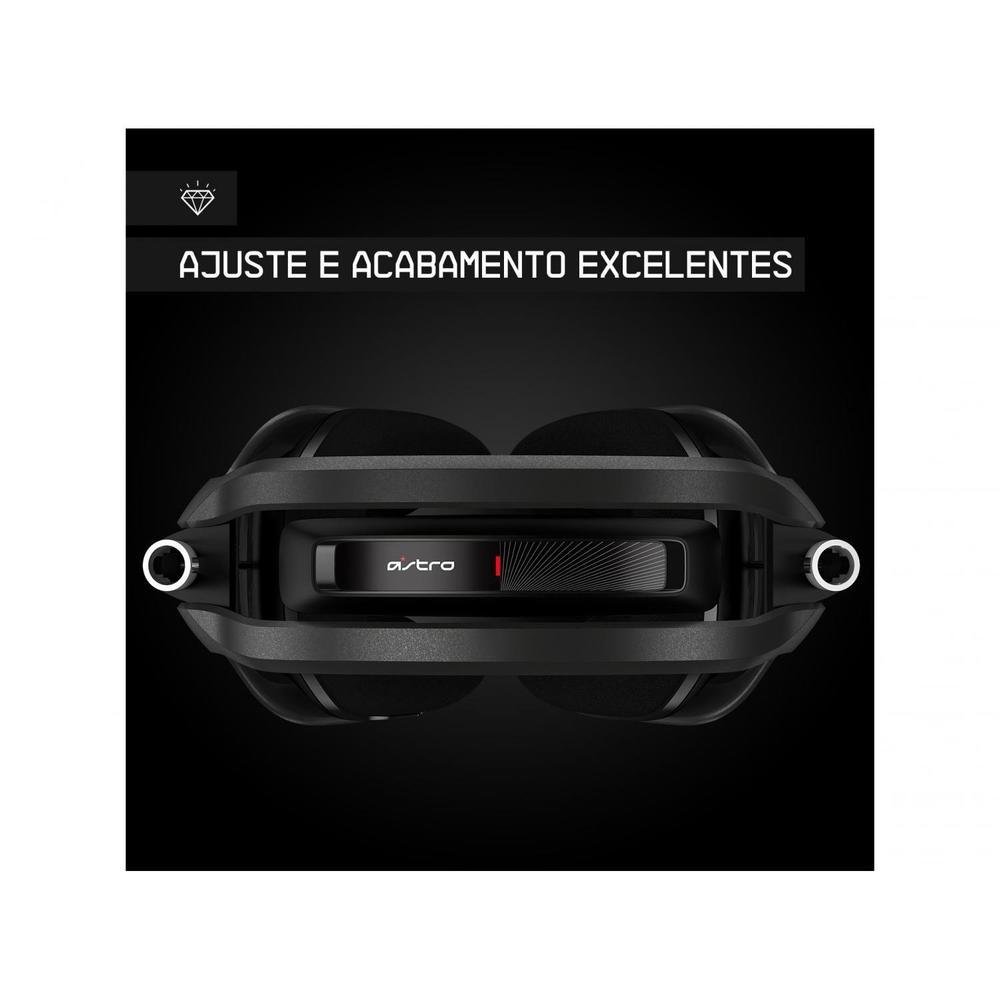 Headset Gamer Logitech Astro A40 + Mixamp Pro Tr