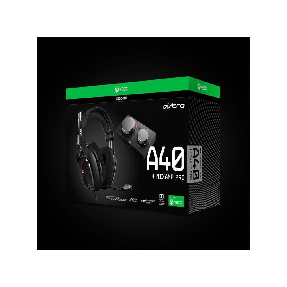 Headset Gamer Logitech Astro A40 + Mixamp Pro Tr
