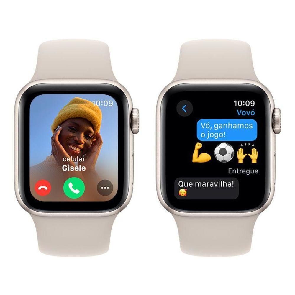Apple Watch SE GPS Caixa Estelar de Alumínio 40mm