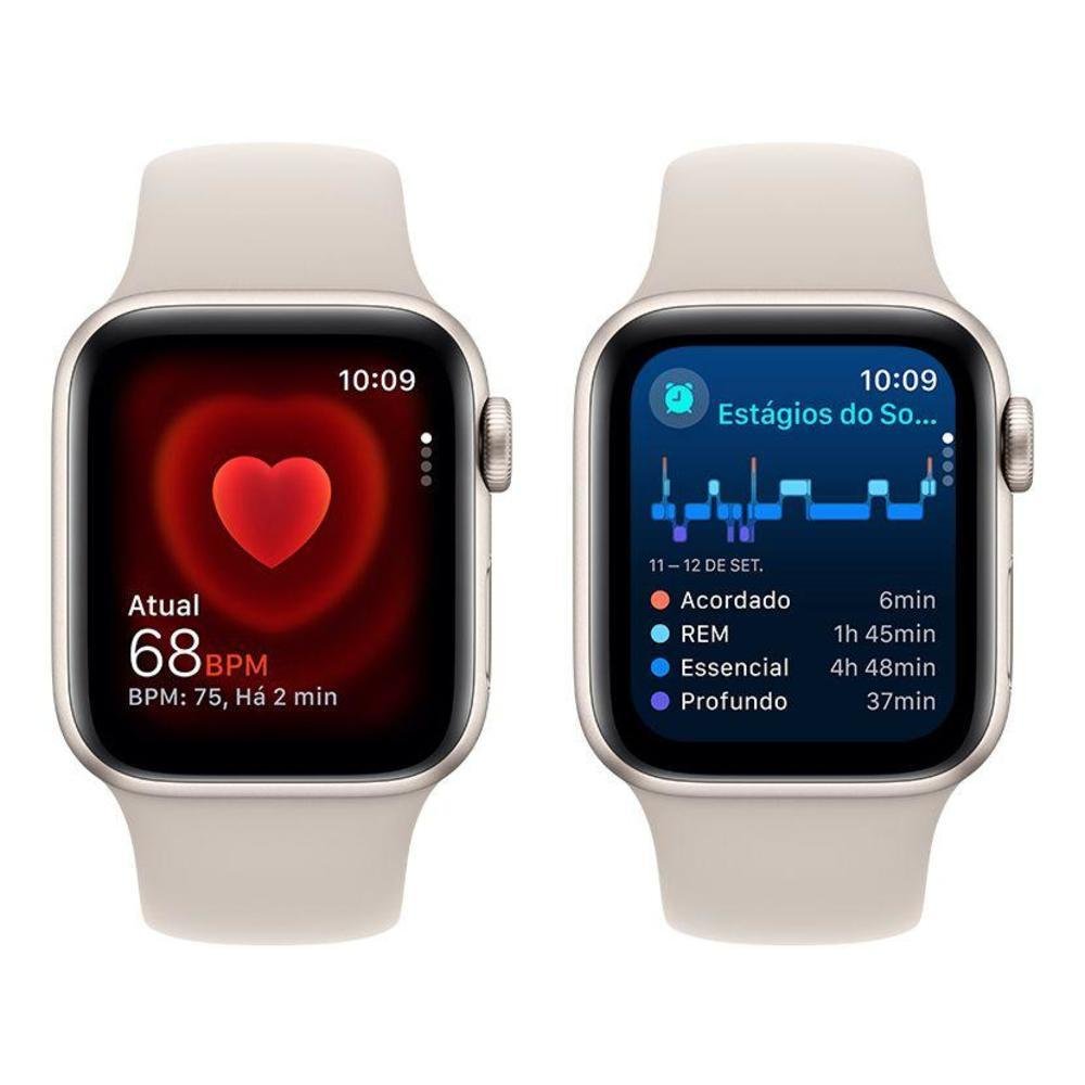 Apple Watch SE GPS Caixa Estelar de Alumínio 40mm