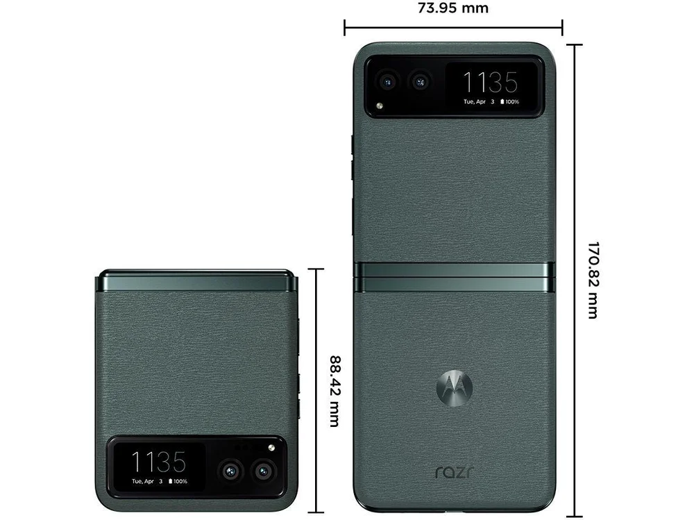 Smartphone Motorola Razr 40 256GB Green 5G Snapdra