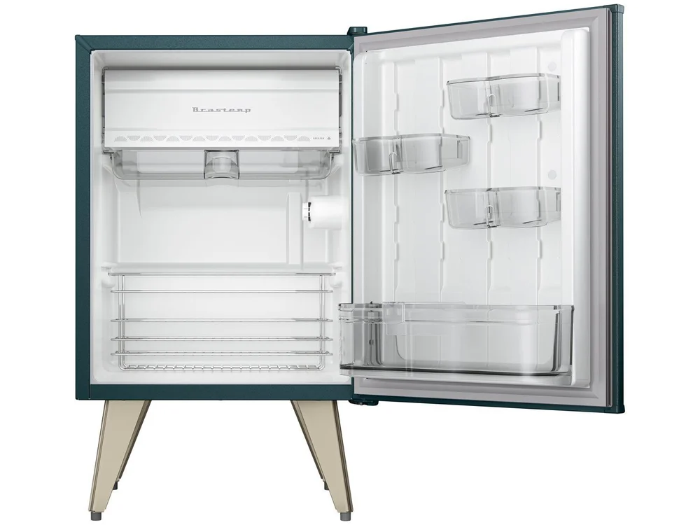 Frigobar Brastemp 76L Verde Retrô BRA08HN Frigobar Brastemp 76L Verde Retrô BRA08HN