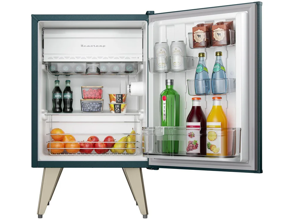 Frigobar Brastemp 76L Verde Retrô BRA08HN Frigobar Brastemp 76L Verde Retrô BRA08HN