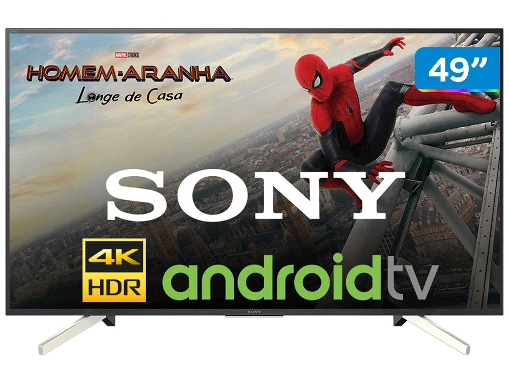 Smart TV 4K LED 49” Sony KD-49X755F Android