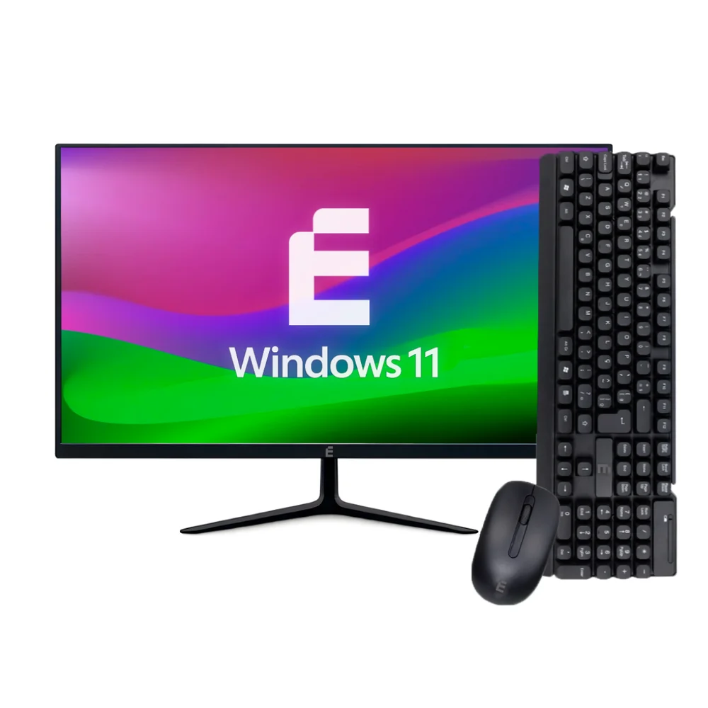 Computador All In One Efacini Intel Core i3 4th 8GB SSD 240GB Monitor 19 Preto em Campinas - foto 3