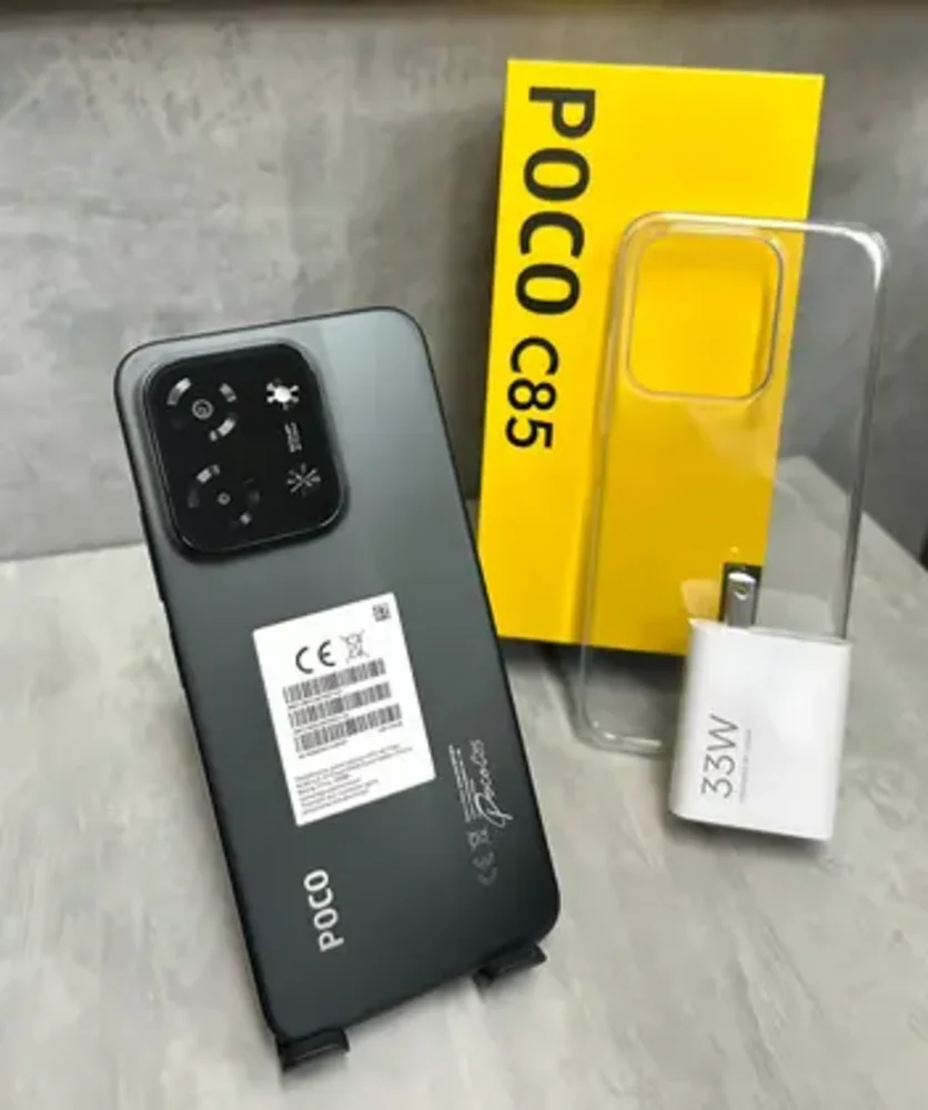 "Celular Xiaomi Poco C85 De 256b 8GB Ram De 6.9"" Camera 50mp 13mp - Preto (global)" - view 4