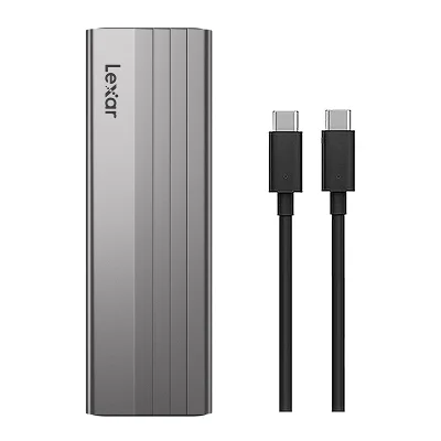 Case SSD M.2 Nvme Lexar 10gbps Usb-c 3.2: Velocidade Extrema 1050mb/s