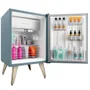 Frigobar Brastemp Retrô 76 Litros Blue Zircon - Bra08mw - 110v