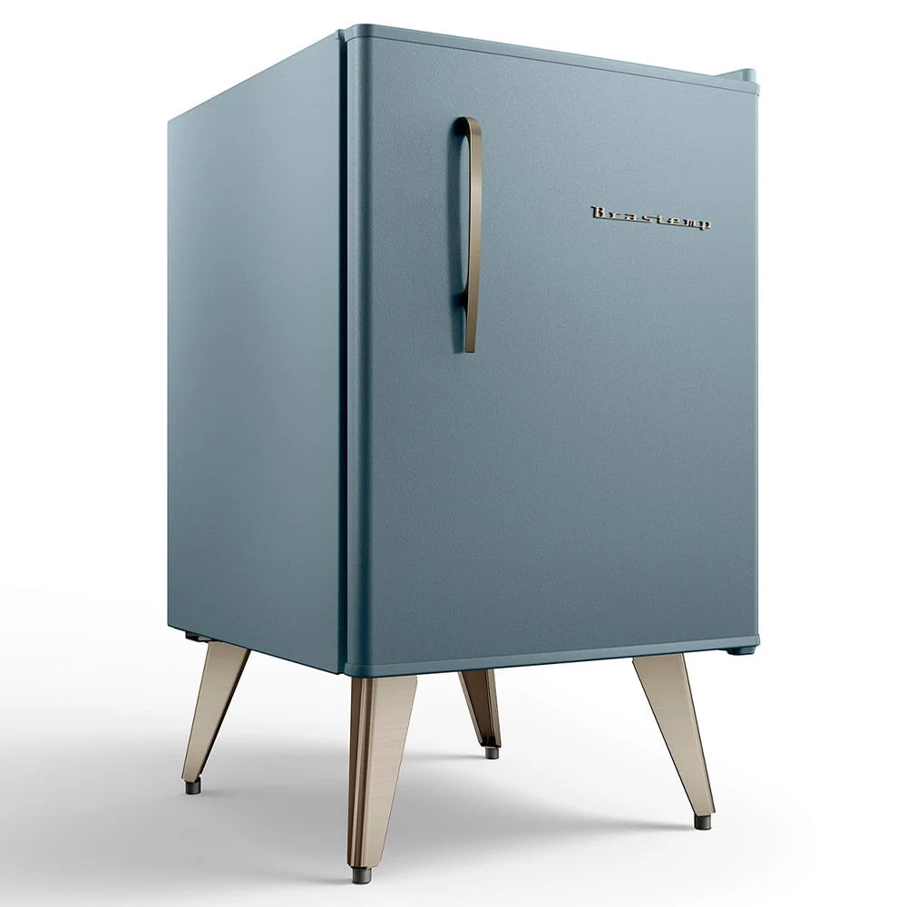 Frigobar Brastemp Retrô 76 Litros Blue Zircon - Bra08mw - 110v Frigobar Brastemp Retrô 76 Litros Blue Zircon - Bra08mw - 110v