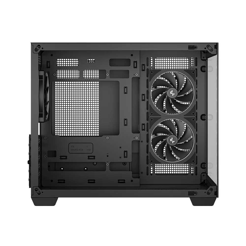 Gabinete Gamer Deepcool Cg330 Microatx Aquário Com 3 Fans ARGB Preto Gabinete Gamer Deepcool Cg330 Microatx Aquário Com 3 Fans ARGB Preto