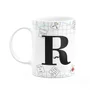 Caneca Do Papai - Inicial Do Nome Letra R - 325ml
