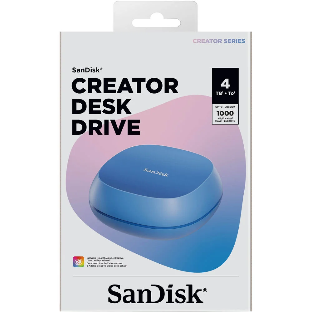 SSD Externo Sandisk Creator Series 4TB Usb-c De Mesa 3.2