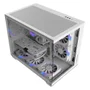 Gabinete Gamer PCyes Forcefield V2 White Ghost - Gffv2wg