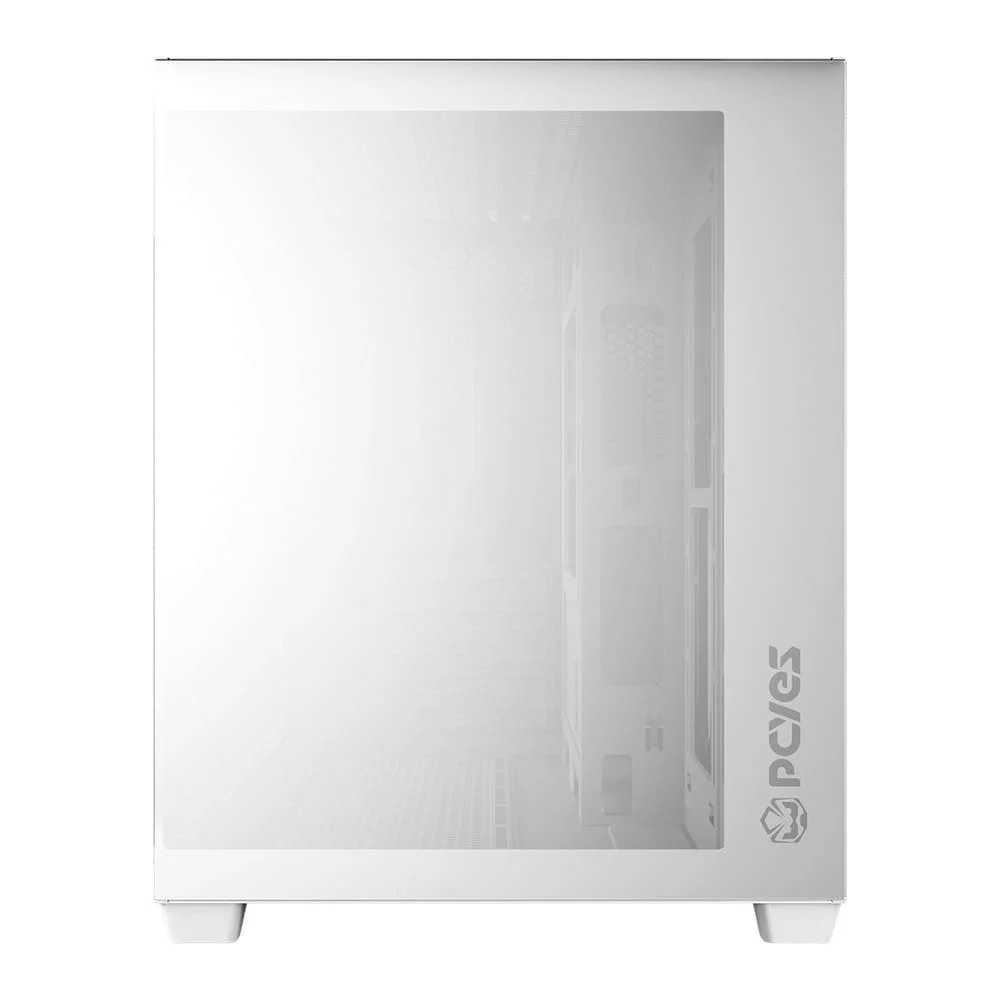 Gabinete Gamer PCyes Forcefield V2 White Ghost - Gffv2wg Gabinete Gamer PCyes Forcefield V2 White Ghost - Gffv2wg
