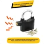Cadeado Com Alarme Antifurto - Grande