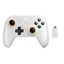 Controle Wireless 8bitdo Ultimate 2, Efeito Hall, 2.4g, Com Dock, P/ PC E Android, Branco - 81he01