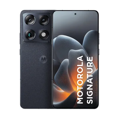 Smartphone Motorola Signature 5g 512gb - Preto, 24gb (12gb Ram + 12gb Ram Boost), Câmera 50 Mp E Tela De 6.8"