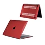 Capa Logo Recortado Macbook Air 13.6 M4 2025 (a3240) Cor:vermelha