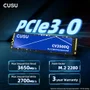 Ssd Cusu 256gb Nvme M2 2280 Pcie Gen3 - Super Velocidade