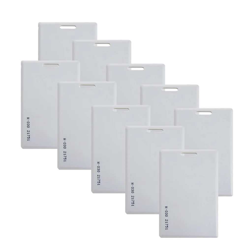 Crachá Rfid 125 Khz Hcs Linear Nice - 100 Unidades Crachá Rfid 125 Khz Hcs Linear Nice - 100 Unidades