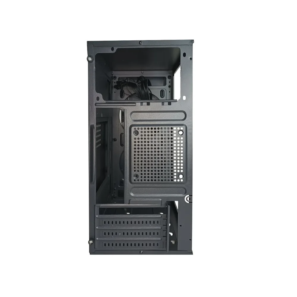 Gabinete Micro Atx Office S/ Fonte 2 Usb Audio Frontal Preto