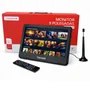 Tv Portátil Digital De 9 " Entrada Usb Micro Sd Função De Gravação Pvr E Antena Digital Monitor