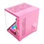 Gabinete Gamer Grodd Candy + 5 Fan RGB Candy - Clanm